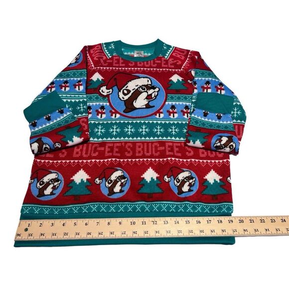 Buc-ee’s Bucees Beaver Christmas Holiday Ugly Sweater - XL - Picture 6 of 14